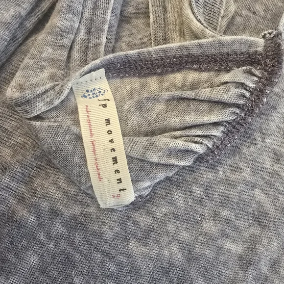 Free People Open Cross Back Tank Sz M - Picture 3 of 4